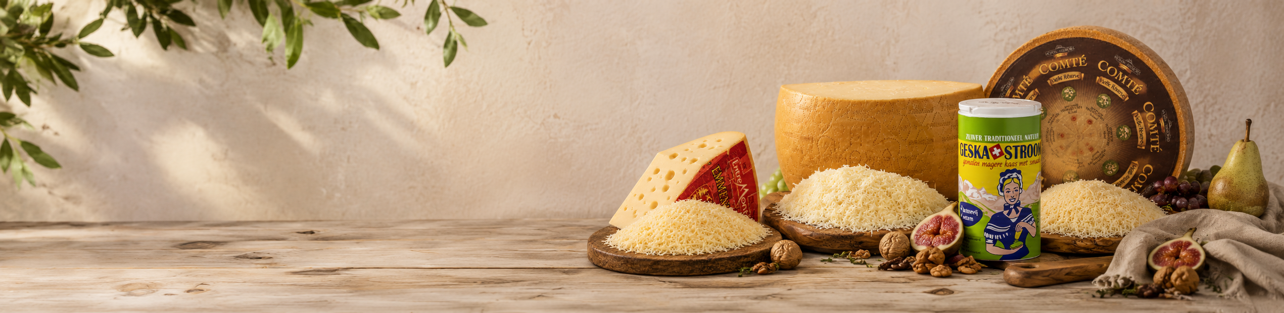Grated cheese Grated cheese