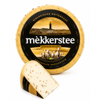 Biologische geitenkaas met fenegriek