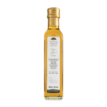 Extra virgin olive oil with white truffle