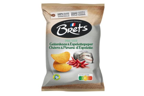 Brets Chips Geitenkaas & Espelettepeper
