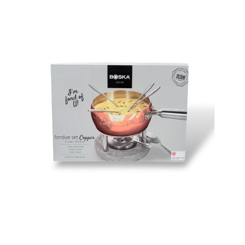 Boska Fondueset Koper - Kaas fondue - 1,7 L