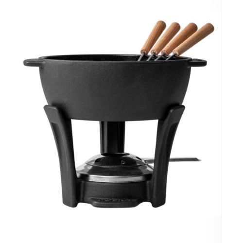 Fondueset Party Pro - Luxe gietijzeren kaasfondue- 1,1 L