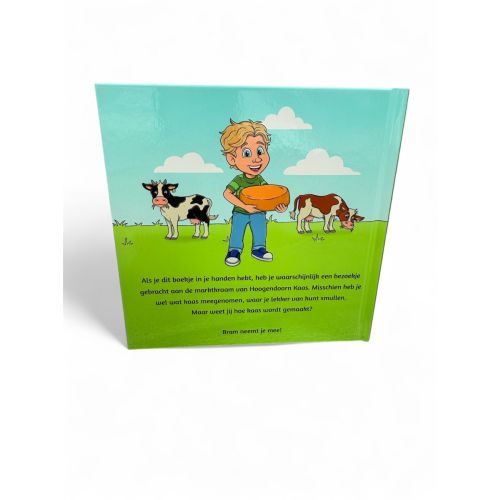 Voorleesboekje 'Brams grote kaasavontuur' Hoogendoorn Kaas