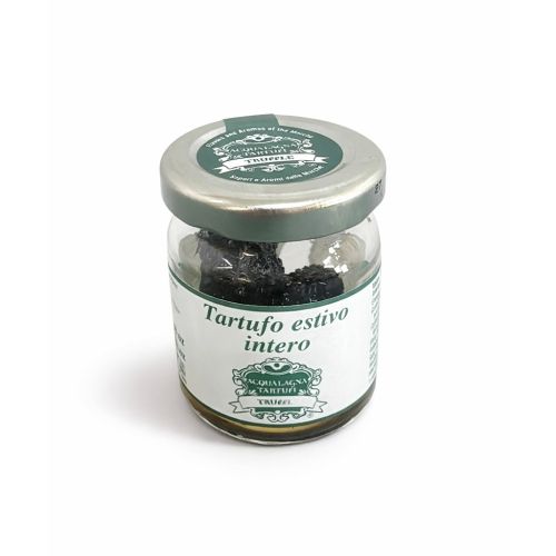 Loose whole black summer truffle